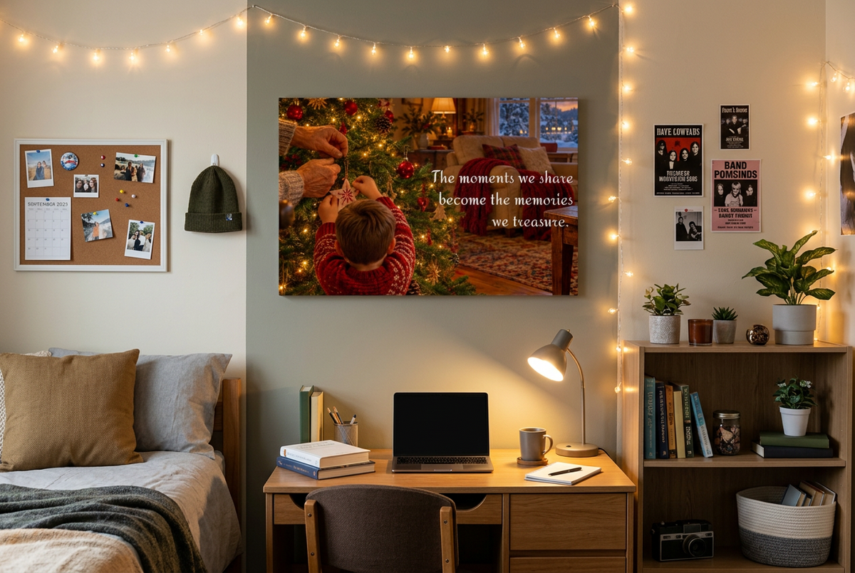 Treasured Moments — Christmas Canvas Wall Art