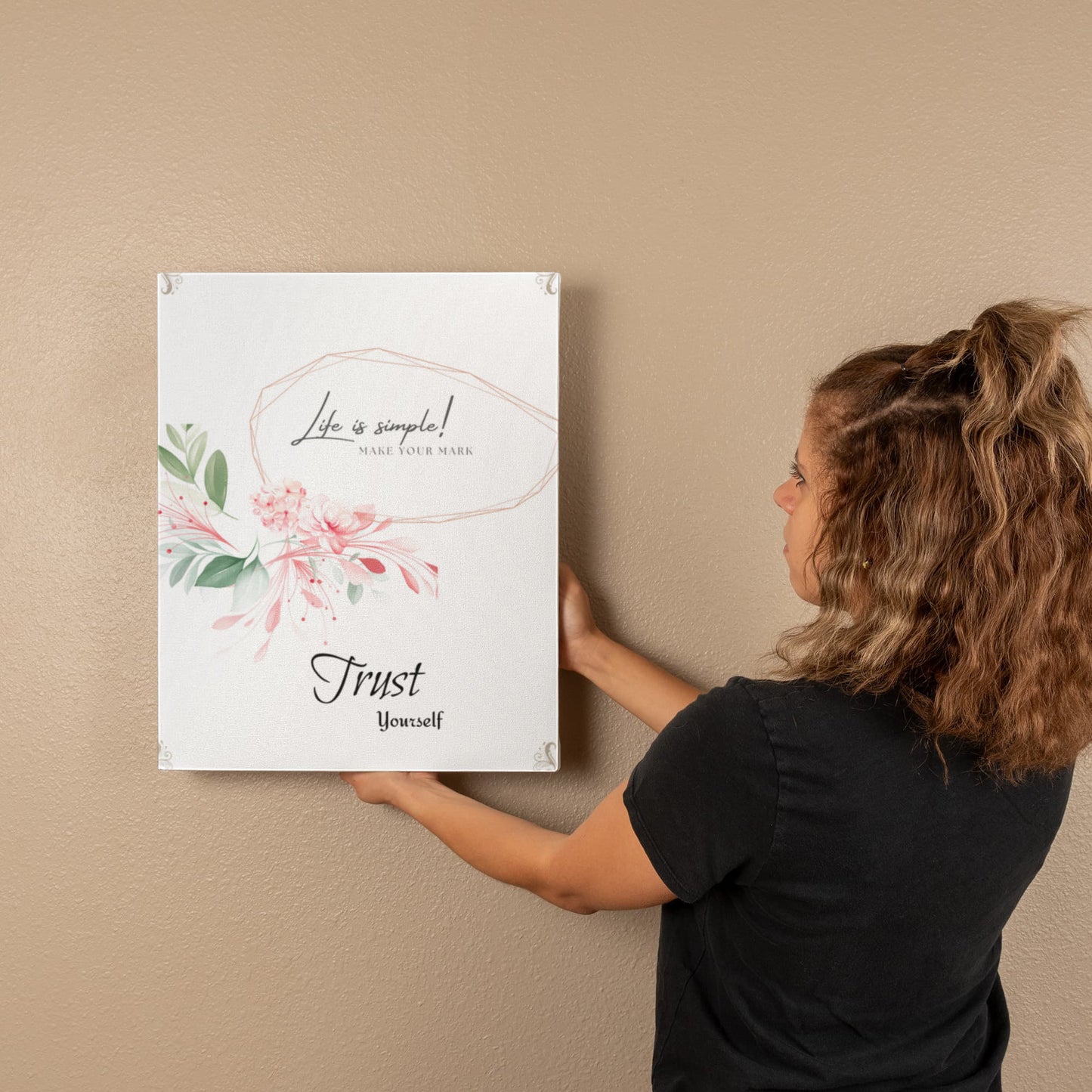 Trust in yourself  - canva