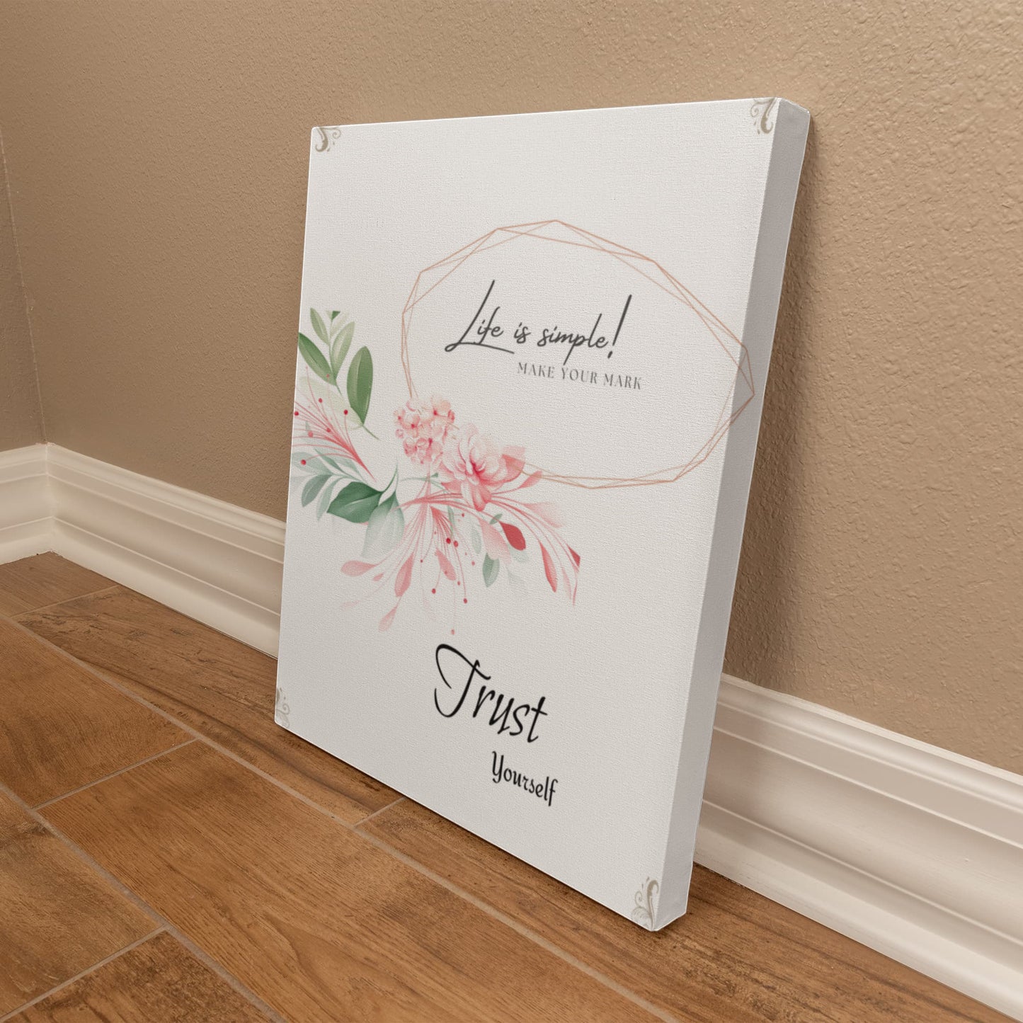 Trust in yourself  - canva