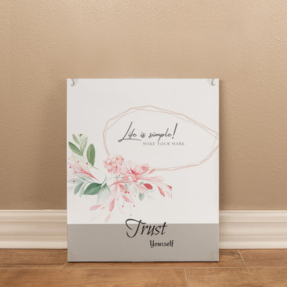 Trust in yourself  - canva