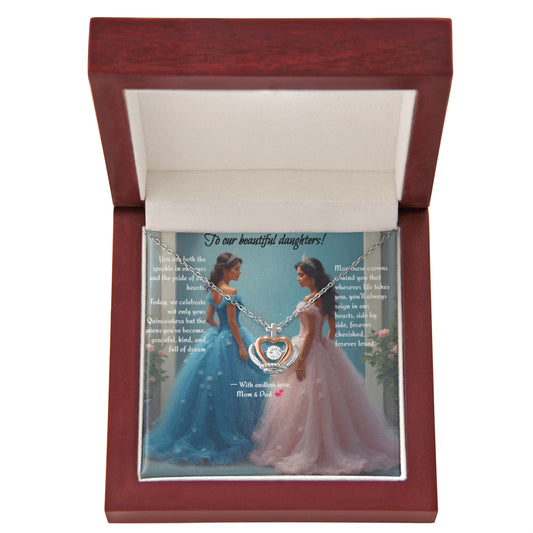 "Our Two Queens, Forever in Our Hearts" (Quinceañera)