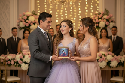 A Love That Lasts Through Generations – Quinceañera Knot Necklace from Grandma