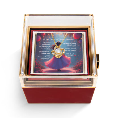 A Love That Lasts Through Generations – Quinceañera Knot Necklace from Grandma