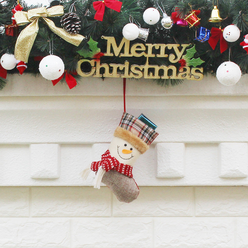 Festive Holiday Stocking Decor