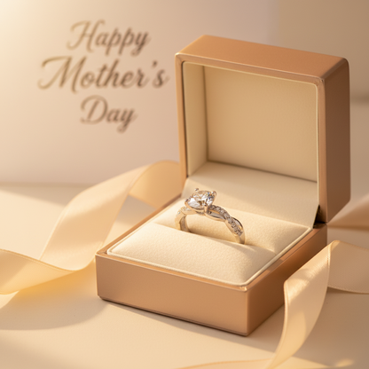 S925 Silver Celestial Wave Ring by Mujing