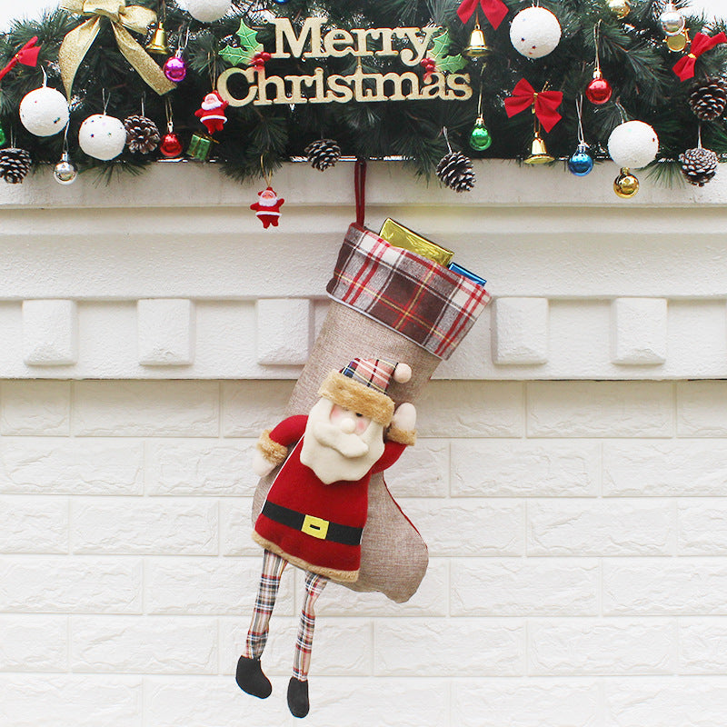 Festive Holiday Stocking Bags