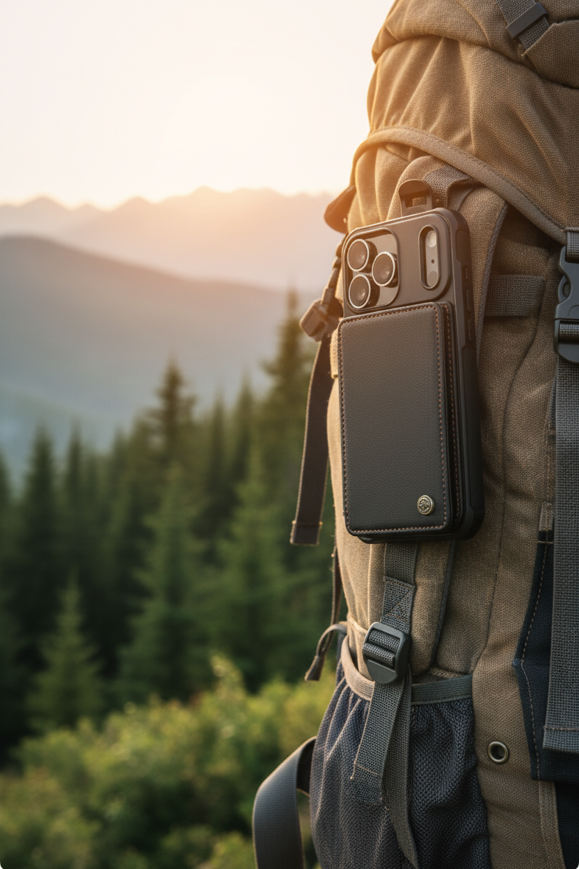 Anti-Theft Mobile Phone Case with Holster Design