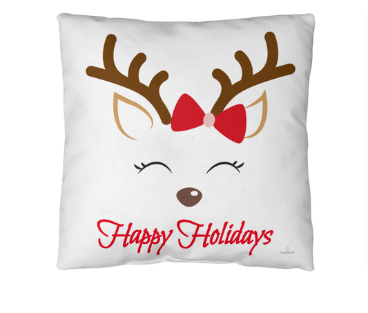 Happy Holidays Christmas (Reindeer)