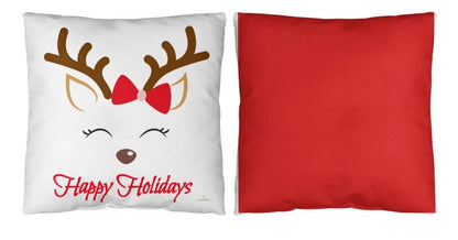 Merry Christmas (Reindeer -red letters)